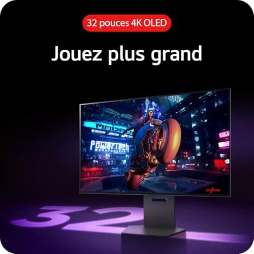 LG Ultragear™ OLED 32GS95UV-B 32 inch Gaming Screen – UHD 4K (3840 x 2160) resolution OLED screen, 0.03 ms GtG 240Hz, DisplayHDR™ TrueBlack400, DCI-P3 98.5%, AMD FreeSync Premium Pro, NVIDIA G-Sync - Image 5