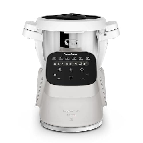 Moulinex Robot cooker, capacity 4.5 L, 15 modes, manual mode, integrated scale, silent, Moulinex application, unlimited recipes, Made in France, Companion Pro, HF850BF0 - Image 3
