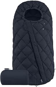 CYBEX Gold Snøgga 2 Footmuff for Pushchairs, 6 Months to 3 Years, Tog 4, Ocean Blue