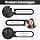 8 Pcs Replacement Ear Pads Foam Headphones Compatible with Sennheiser PC Series and More Headphones, 50mm, Breathable Foam Earpads - Image 6