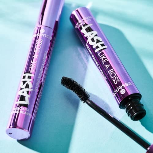 Essence Cosmetics LASH LIKE A BOSS INSTANT VOLUME and LENGTH MASCARA ULTRA BLACK, Volume Boost, Frizzy, Ultra Black, Intense (10ml) - Image 7