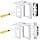 Universal Wall Mount Compatible with Amazon Echo/Google WiFi/Sonos with Built-in Cable Management, Speaker Stand, Stand (White) - Image 4