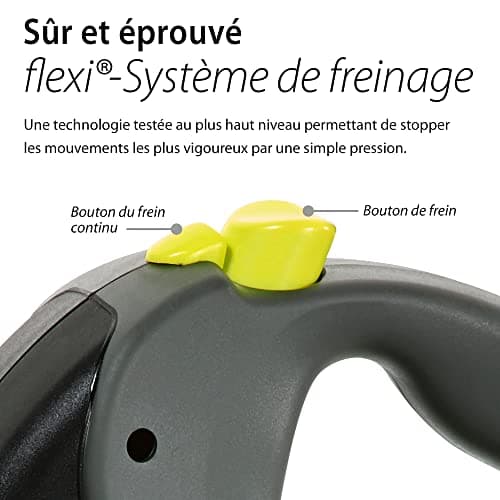 flexi Giant Professional Dog Strap Black/Neon 10 m Size L - Image 8