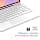 SENGBIRCH Keyboard Case for Samsung Galaxy Tab S10 Lite 10.9 Inches 2025 – AZERTY French Touchpad Detachable Wireless Bluetooth Keyboard Case for Galaxy Tab S10 Lite AI Tablet 10.9 Inches, Pink - Image 4
