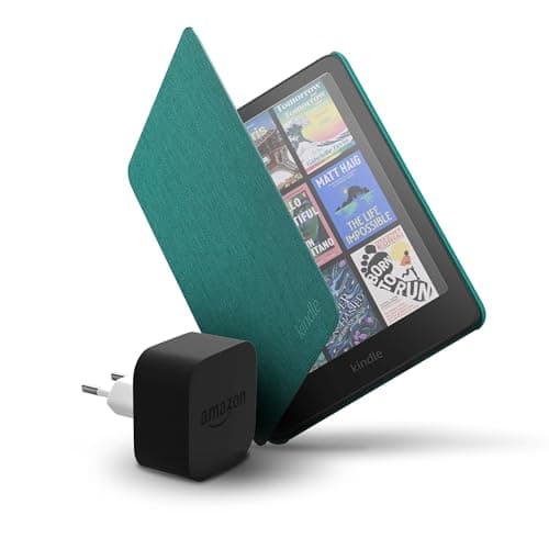 Amazon Kindle Colorsoft 16 GB + Amazon Jade Fabric Cover + Amazon Powerfast 9W Power Adapter - Image 3