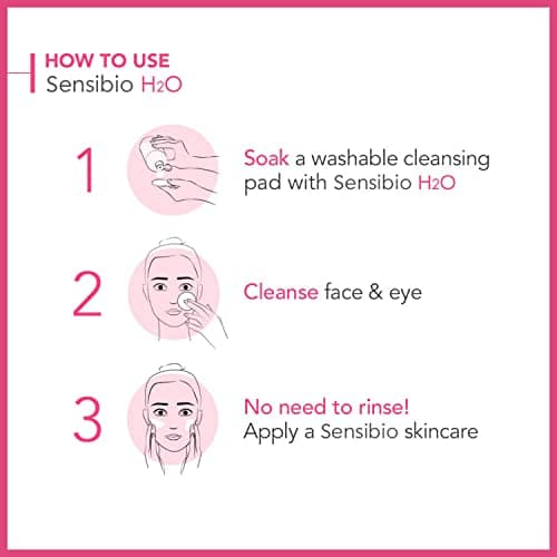 BIODERMA Créaline H2O - The original micellar water, cleansing and make-up remover - Removes makeup, pollen and pollution residues - Sensitive skin - 500 ml bottle - Image 5