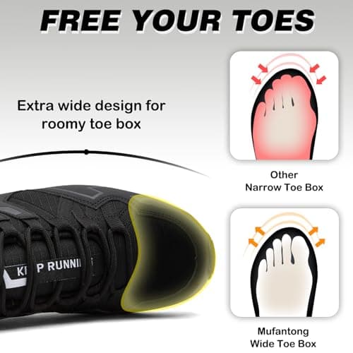 Men's Trail Shoes, Trekking, Outdoor Fitness Walking Shoes, Breathable Non-Slip Running Shoes - Image 6