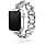 Swarovski Sparkling Chain Bracelet, For Apple Watch 40mm & 41mm, Silver Tone, Stainless Steel - Image 3
