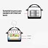 Stackable Steam Inserts With Sling For Instant Pot Accessories - Pot Cooking, Pots, Lasagna, Food Steamer For Pressure Cooker - Image 4