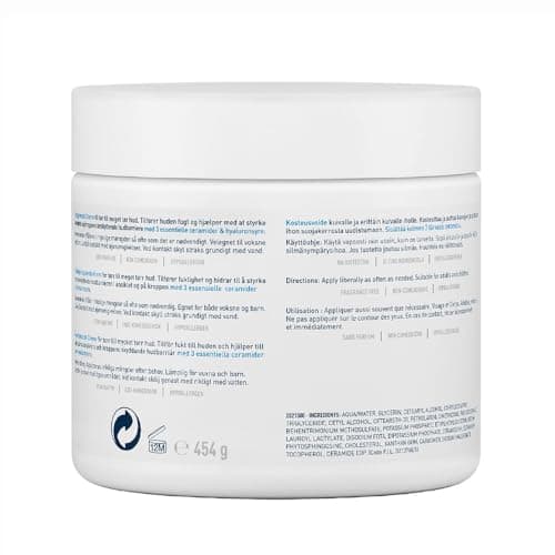 Cerave - Crème hydratante pour le visage et le corps pour peaux sèches et très sèches - 454 g - Image 6