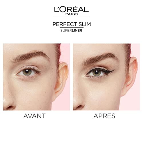 L'Oréal Paris – Waterproof Eyeliner – Ultra-Fine Line – Long-Lasting Intense Colour – Perfect Slim Super Liner – Colour: Intense Black - Image 6