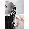 Krups BW8018 Smart'n Light Electric Kettle 5 Temperature Levels 30 Minutes Digital Display Keep Warm Function | Auto-Off | Capacity 1.7 L | Double Wall Construction | Black - Image 7