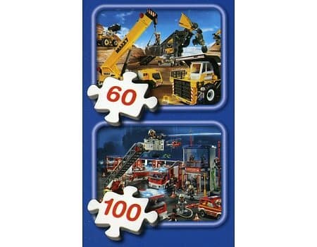 Playmobil - Playmobil. PS55599. Puzzle-Box. 4 puzzles. 2 x 60,2 x 100 - Image 5