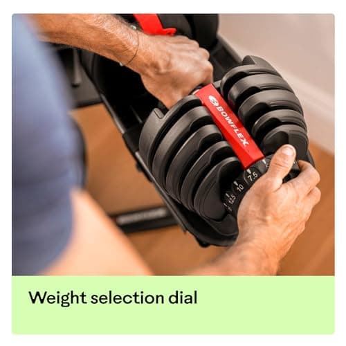 Bowflex Haltère Compact à Charge Variable SelectTech (une seule pièce) - Image 7
