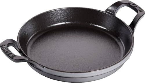 STAUB Stackable Cast Iron Dish, Round, Ø 20 cm, 0.75 L, Graphite Grey - Image 2