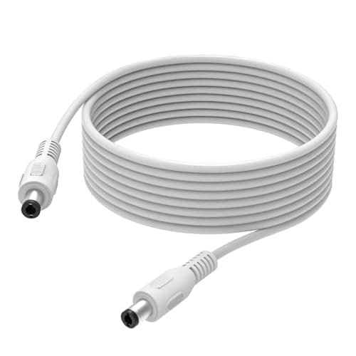 Câble d'alimentation, de 3 m, de rechange, compatible avec Philips HUE Lightstrip Plus (White and Color Ambiance) V3, V4 avec Bluetooth (emballage violet), rallonge d'alimentation de rechange pour - Image 2