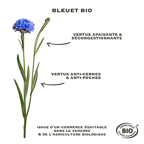 Sanoflore – Regard Hypnotica – Eau Botanique Défatigante Bio au Bleuet du Vercors – Lisse, Illumine & Apaise le Contour des Yeux – Réduit Cernes, Poches & Rides – Peaux & Yeux Sensibles – 15 ml - Image 9