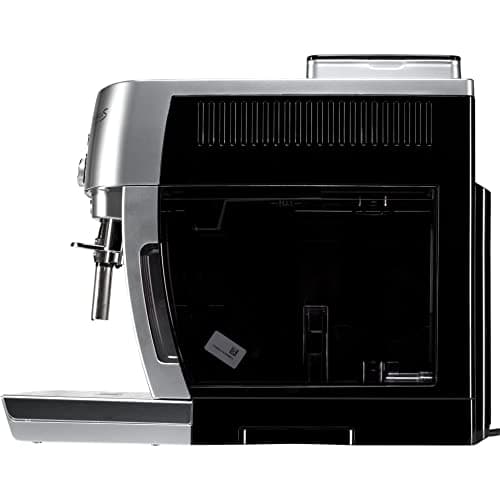 De'Longhi Magnifica S Smart ECAM250.​31.​SB, Automatic Coffee Machine with Milk Frother, Compact Size Cup Grain Machine, Manual Milk Frother, 4 One-Touch Recipes, Silver Black - Image 4