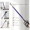 Quick Release Cleaning Hose Compatible for Dyson V15 V11 V10 V8 V7 Rod Vacuum Cleaners, Suction Extension Tube, 73cm/28.7" (Purple) - Image 7