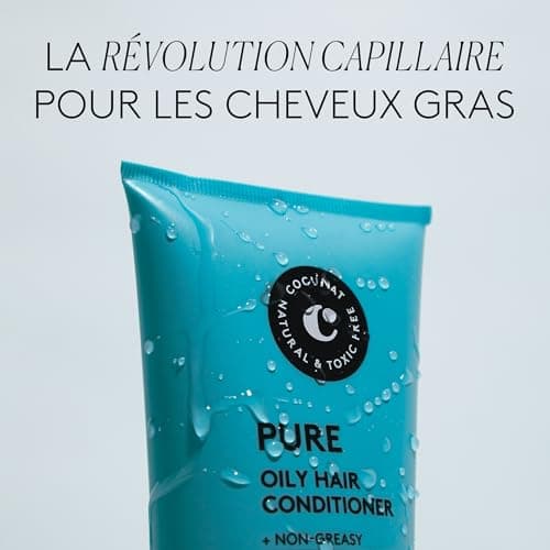 COCUNAT - Après-shampooing Pure - Pour Cheveux Gras - Apporte Brillance et Volume - N'alourdit pas - Sans Silicone - Sans Sulfate - Hydrate Sans Graisser - 200 ml - Image 3