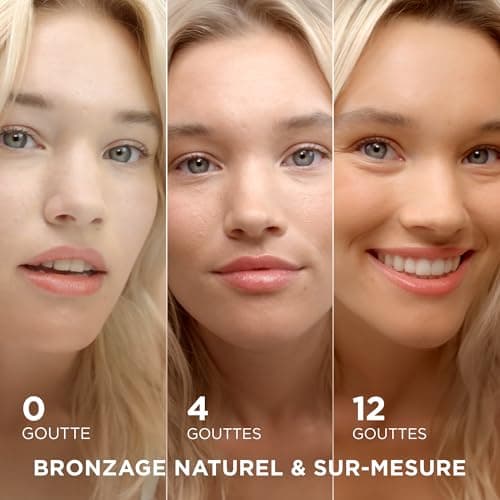 Garnier Ambre Solaire - Hydrating Self-Tanning Face Serum - Progressive & Tailor-made Tan - Coconut Water & Hyaluronic Acid - For All Skin Types - Natural Bronzer - 30 ml - Image 4