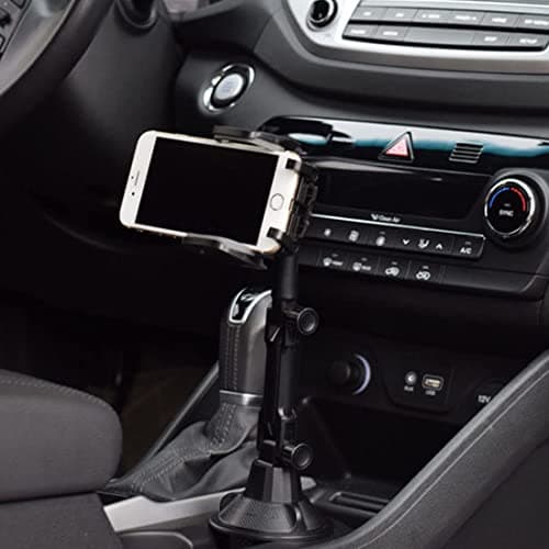 Universal Adjustable Gooseneck Car Cup Holder Compatible with Phone and Mobile Phones - Image 3