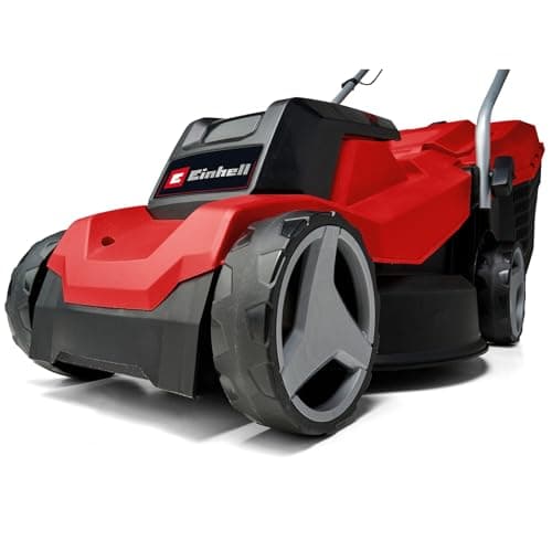 Einhell Electric Lawnmower GC-EM 1000/32 (1000 W, Cutting Width 32 cm, Surfaces Up to 300 m², Manifold Tray 30 L, Variable Cutting Height 30-70 mm, Folding Handlebar) - Image 4