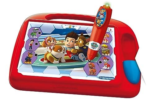 Clementoni | Paw Patrol Interactive Educational Music Stand for Children 4-6 Years | 18 Activities on Cards + Electronic Pen Sound and Light | Learning Colors, Shapes, Logic | Gift Idea - Image 3