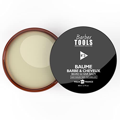 Beard & Hair Balm | No 3 | With 100% Natural Oils – Made in France – Nourishes, Hydrates, Structure, Based on 2 waxes, 2 butters, 5 vegetable oils, 2 essential oils, Vitamin E (80 ml) - Image 8