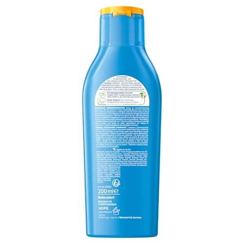 NIVEA SUN Lait solaire activateur de bronzage Protect & Bronze FPS 30 (1 x 200 ml), crème solaire avec protection UVA/UVB pour un hâle naturellement bronzé - Image 3