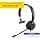 Jabra Evolve 30 MS Mono Headset - Microsoft Certified Headset for VoIP Softphone with Passive Noise Cancellation - USB Cable with Controller - Black - Image 3
