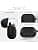 AhaStyle Case for Samsung Galaxy Buds 3 FE (2025) / Galaxy Buds3 Pro and Galaxy Buds 3 (2024) Silicone Scratch-Resistant Protective Case Cover Compatible with Samsung Galaxy Buds3 Series (Black) - Image 4