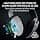 Razer BlackShark V3 - Wireless Headphones for Esports - 50mm Titanium Speakers - Removable HyperClear Mic - THX Spatial Audio - Wireless 2.4Ghz & Bluetooth - FPS Profiles - PC/Mac | White - Image 6