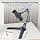 AboveTEK 2 in 1 Wall and Kitchen Tablet Stand with 360 Degree Multi-Angle Rotation, Compatible with iPad, iPhone, Samsung (4.7-13.5 inch) – Black - Image 7