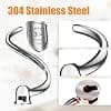 Stainless Steel Spiral Dough Hook Compatible with KitchenAid 4.5L and 5L Tilt Head Mixers, Versatile Spiral Design, Efficient Kneading, Easy to Use - Image 5