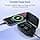 Wireless Earphones, Bluetooth 5.0 Intra Earphone 156H Playtime Stereo Earphone with Mic, IPX7 Waterproof Quick Charge Headset with USB-C LCD Charging Case for i Phone Samsung Android - Image 7