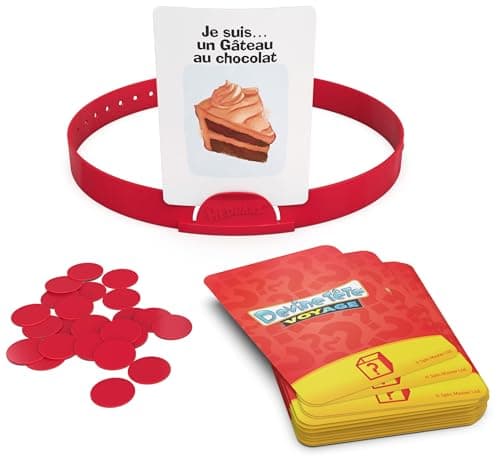 Devine Tête Voyage - Jeu de Société Famille - Bandeaux et Devinettes - Devinez L’Illustration De La Carte Qui Est sur Votre Tête - Jeu De Cartes - Version Française - Jouet Enfant 6 Ans et + - Image 6