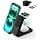 Belkin UltraCharge 3 in 1 Qi2 Induction Charger, Magnetic Charging Dock 25W, Wireless Charger with MagSafe for iPhone 17, iPhone Air, Apple Watch, AirPods, Pixelsnap with 45W Charger, Black - Image 2