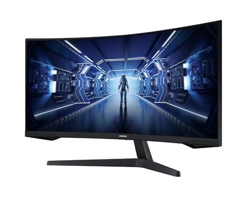 Samsung Odyssey G55T 34'' 165Hz, 1ms, VA Panel 1000R, UWQHD 3440x1440, 2500:, 250cd/m2, AMD FreeSync Premium, Adjustable Foot, HDMI, DisplayPort - Image 3
