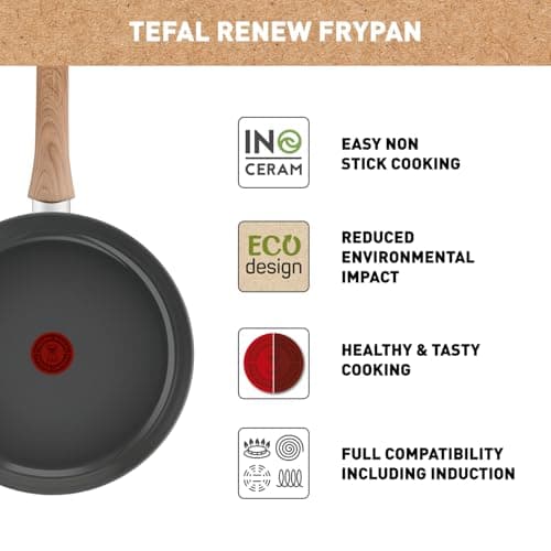 Renew Tefal C4250213 Frying Pan 20 cm for All Heat Sources + Induction - Image 6