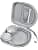 Headphone Case Compatible with Sony WH-CH520 Wireless Bluetooth Headphones with Microphone On-Ear Noise Cancelling for USB Cable Grey (Case Only) - Image 2