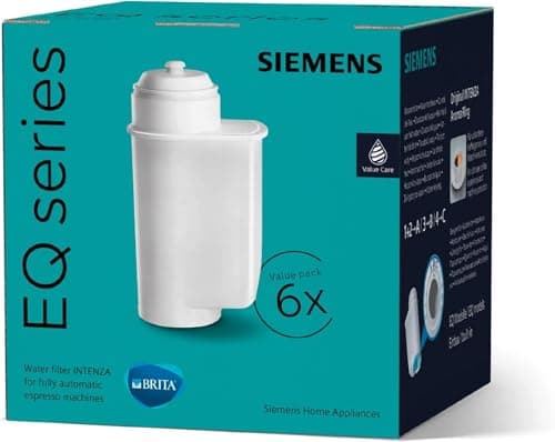 Siemens Brita Intenza TZ70063A Water Filter for EQ Series Built-In Coffee Machines - White (Pack of 6) - Image 2