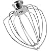 MMOBIEL 6 x Stainless Steel Whisk Head Replacement Compatible with KitchenAid K45, KSM15, KSM110, KSM103, KSM75, KN15, and KSM90 Stand Mixer - Image 2