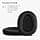 kwmobile 2 x Ear Pads Compatible with Sony WH-CH700N Foam Ear Pads for Headphones Matt Black - Image 5