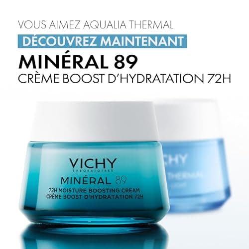 Vichy, Mineral 89, Day Boost Face Cream, 72H Hydration, Enriched with Hyaluronic Acid & Squalane, For All Skin Types, 50 ml - Image 4