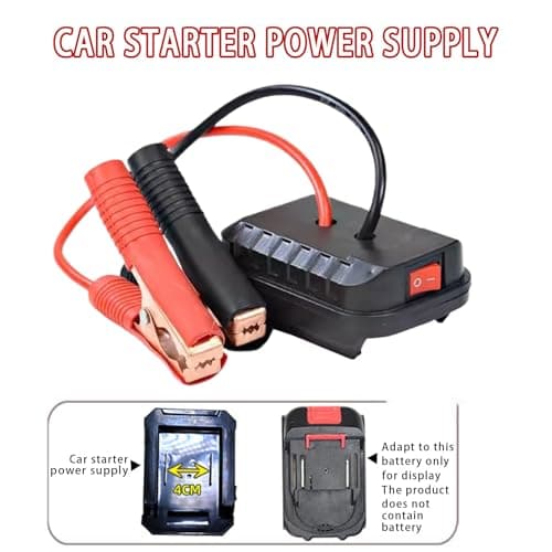 Auto Battery Start & Booster | Safe Safe Converter Adapter for Car & Truck Starting | Automobile Inverter for Camping, Outdoor, Motorhome - Image 8