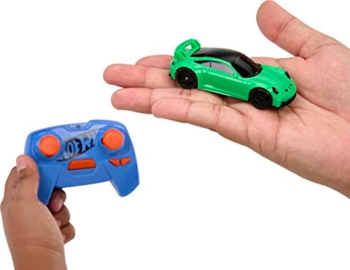 Hot Wheels Remote Control Car, Porsche 911 1/64 scale, USB cable, Track and Off-Road Racing, Turbo accelerator, Gift for Children, HLT20 - Image 6