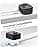 TiMOVO AirPods Pro 3 (2025) Case with Secure Locking Clip, Game Design Protective Hard Case for Apple AirPods Pro 3rd Generation, Cleaning Kit and Keychain, Black - Image 6