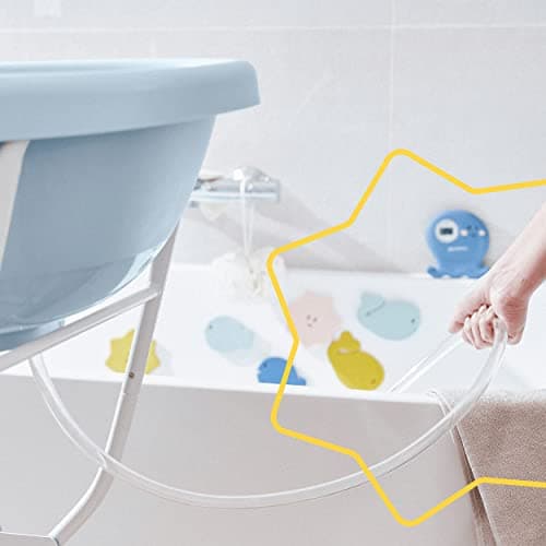 Badabulle Baby Bath with Bath Feet and Drain Hose from Birth to 24 Months - Image 7
