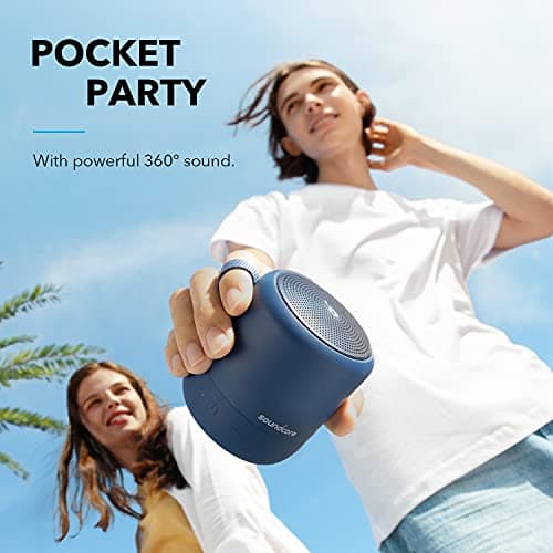Soundcore Anker Mini 3 Bluetooth Speaker, BassUp and PartyCast Technologies, USB-C, IPX7 Waterproof and Customisable Equalizer - Image 3